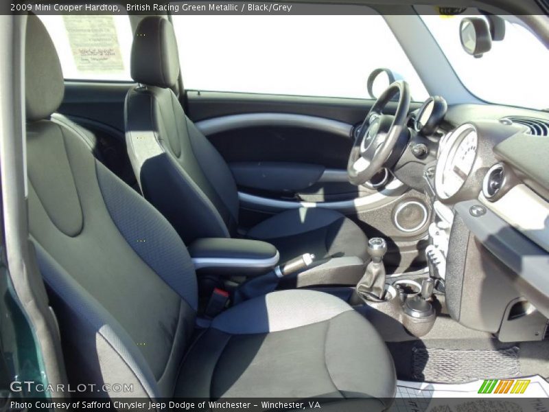 British Racing Green Metallic / Black/Grey 2009 Mini Cooper Hardtop