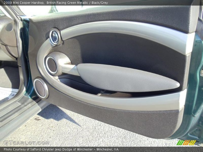 British Racing Green Metallic / Black/Grey 2009 Mini Cooper Hardtop