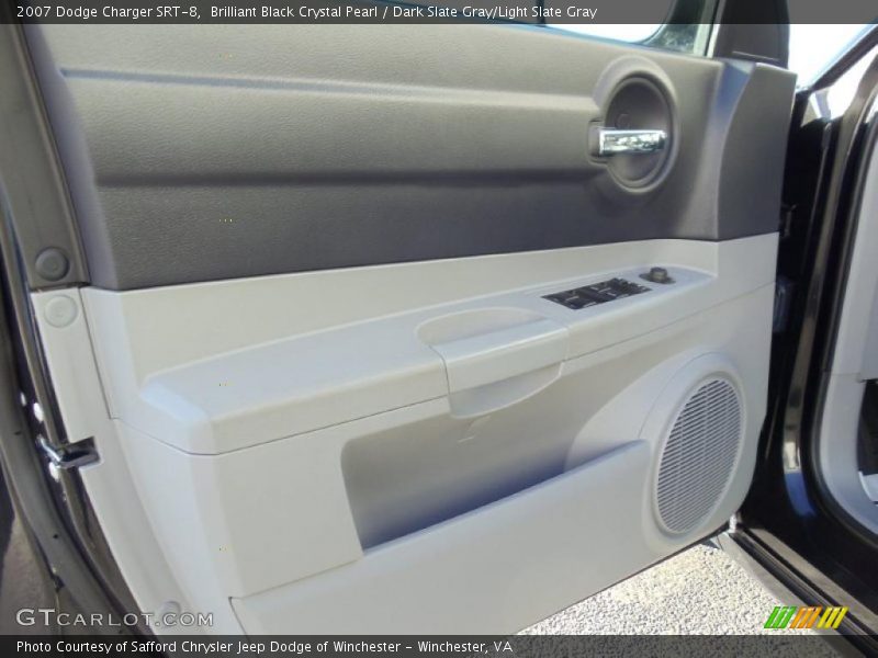 Brilliant Black Crystal Pearl / Dark Slate Gray/Light Slate Gray 2007 Dodge Charger SRT-8