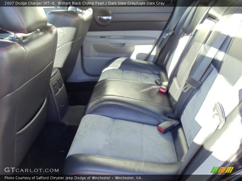 Brilliant Black Crystal Pearl / Dark Slate Gray/Light Slate Gray 2007 Dodge Charger SRT-8