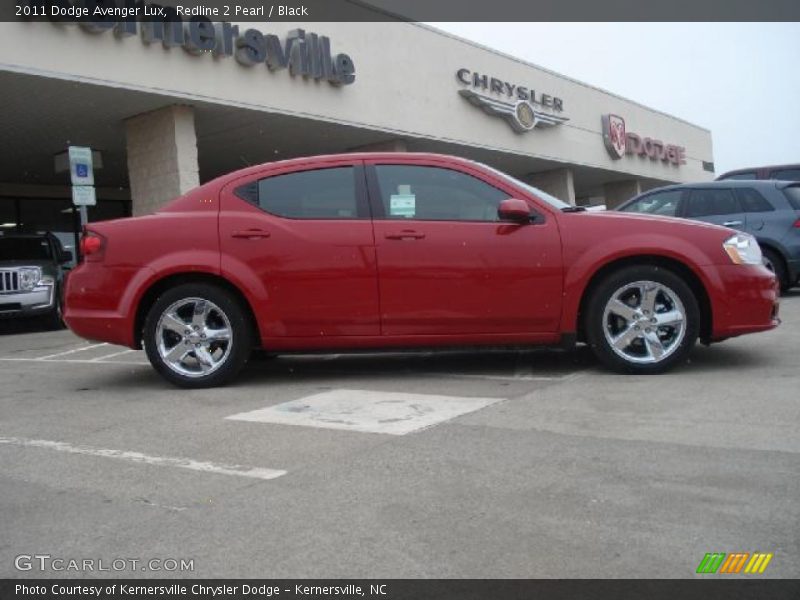 Redline 2 Pearl / Black 2011 Dodge Avenger Lux