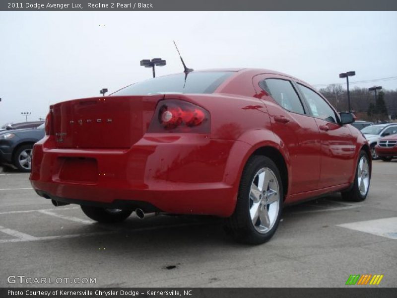 Redline 2 Pearl / Black 2011 Dodge Avenger Lux