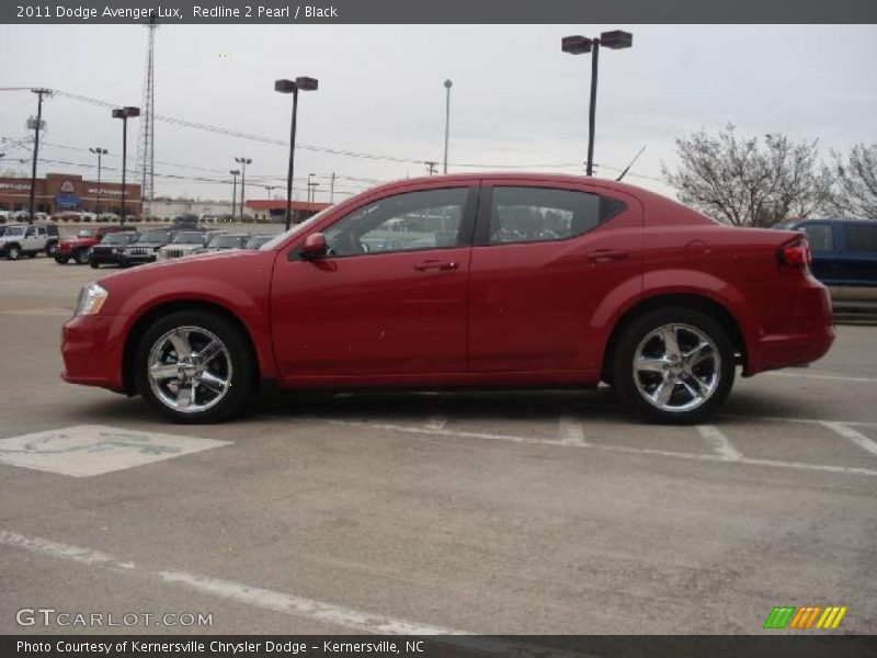 Redline 2 Pearl / Black 2011 Dodge Avenger Lux
