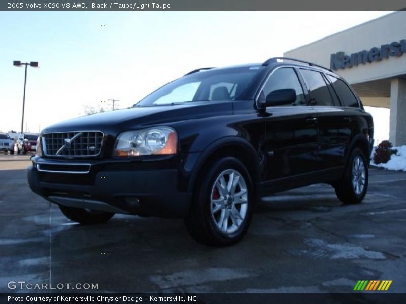 Black / Taupe/Light Taupe 2005 Volvo XC90 V8 AWD