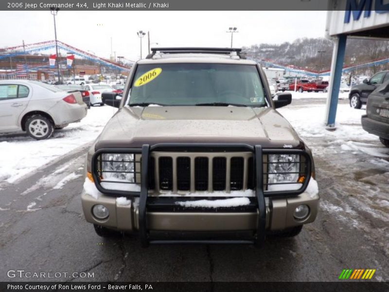 Light Khaki Metallic / Khaki 2006 Jeep Commander 4x4