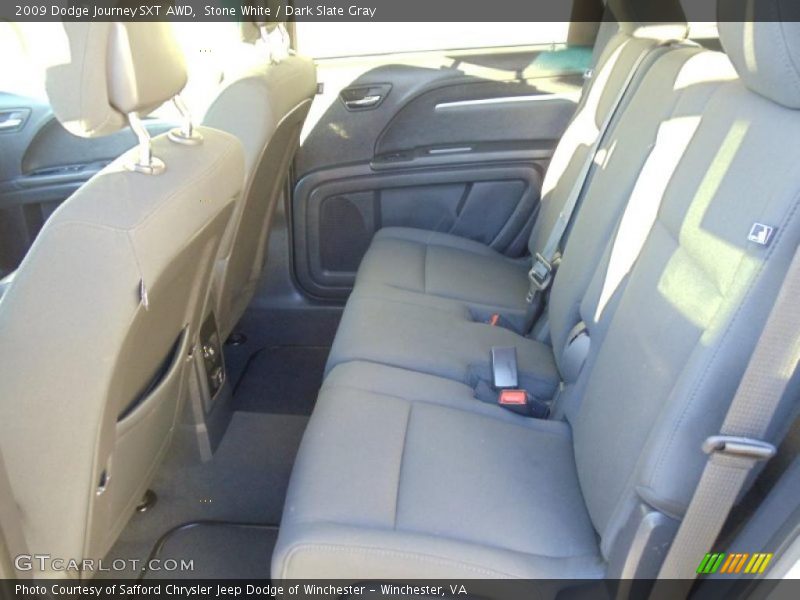 Stone White / Dark Slate Gray 2009 Dodge Journey SXT AWD