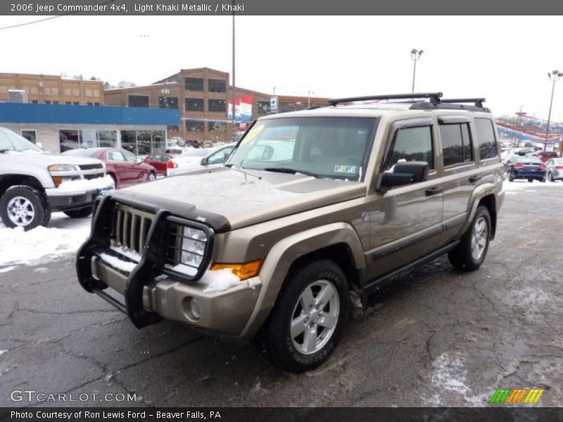 Light Khaki Metallic / Khaki 2006 Jeep Commander 4x4
