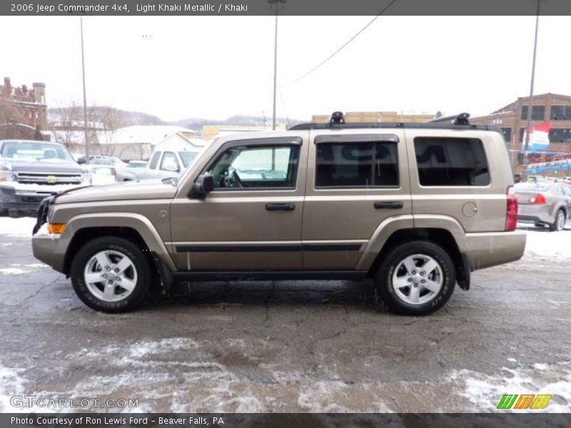 Light Khaki Metallic / Khaki 2006 Jeep Commander 4x4