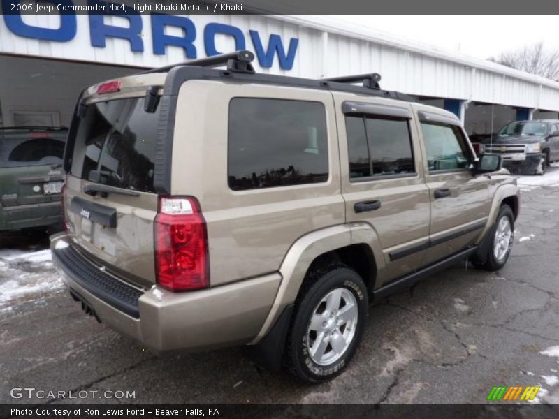 Light Khaki Metallic / Khaki 2006 Jeep Commander 4x4