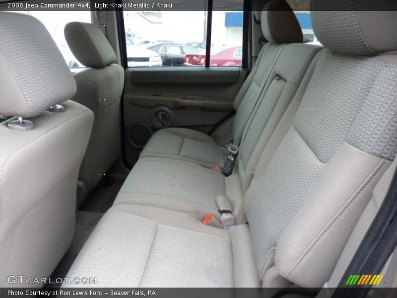 Light Khaki Metallic / Khaki 2006 Jeep Commander 4x4