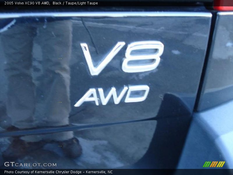 Black / Taupe/Light Taupe 2005 Volvo XC90 V8 AWD
