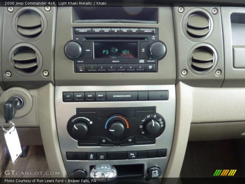 Light Khaki Metallic / Khaki 2006 Jeep Commander 4x4