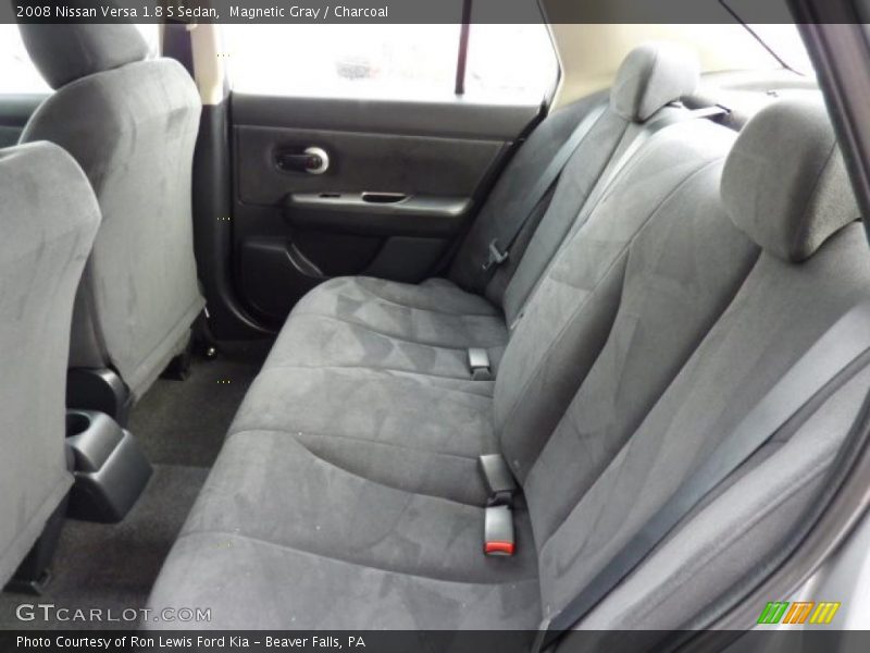 Magnetic Gray / Charcoal 2008 Nissan Versa 1.8 S Sedan