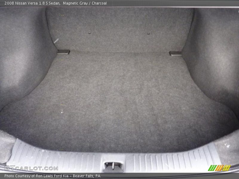 Magnetic Gray / Charcoal 2008 Nissan Versa 1.8 S Sedan