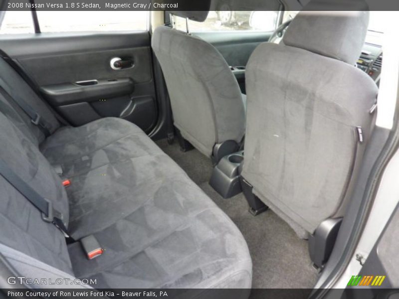 Magnetic Gray / Charcoal 2008 Nissan Versa 1.8 S Sedan