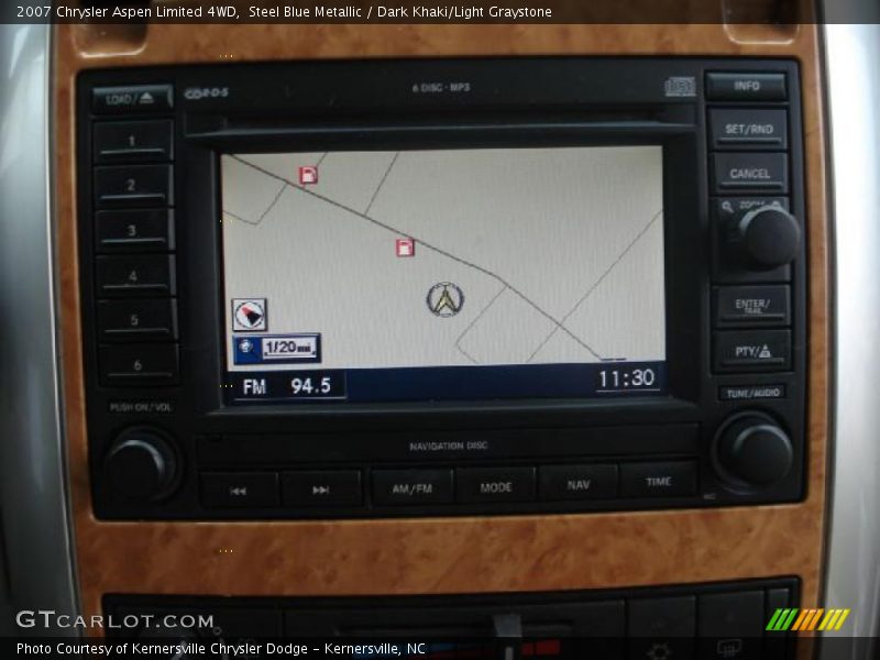 Navigation of 2007 Aspen Limited 4WD
