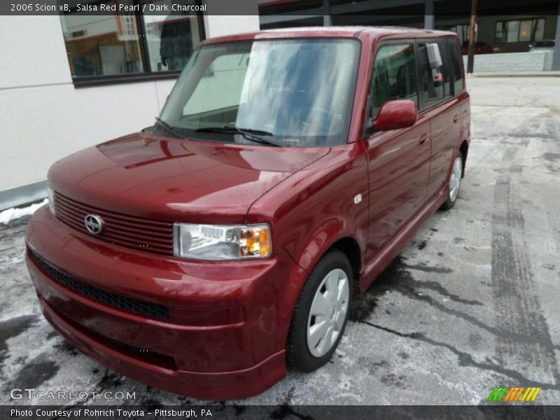 Salsa Red Pearl / Dark Charcoal 2006 Scion xB