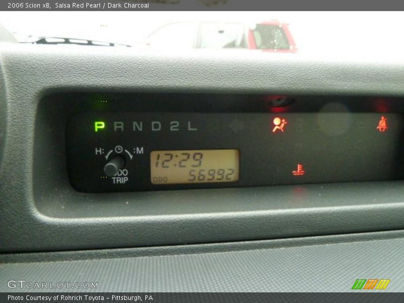 Salsa Red Pearl / Dark Charcoal 2006 Scion xB
