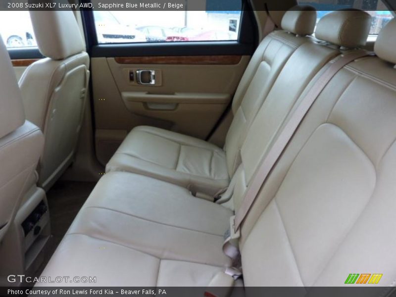  2008 XL7 Luxury AWD Beige Interior