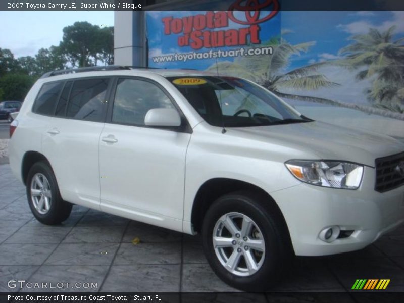 Super White / Bisque 2007 Toyota Camry LE