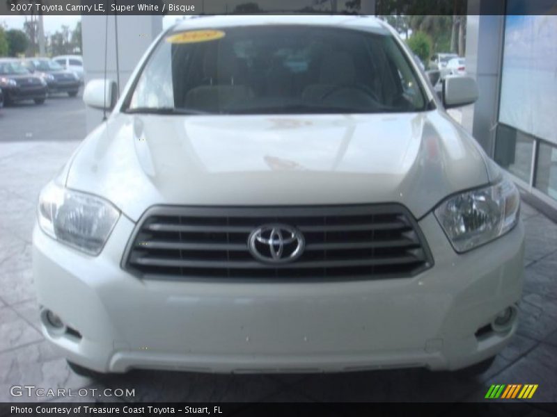 Super White / Bisque 2007 Toyota Camry LE
