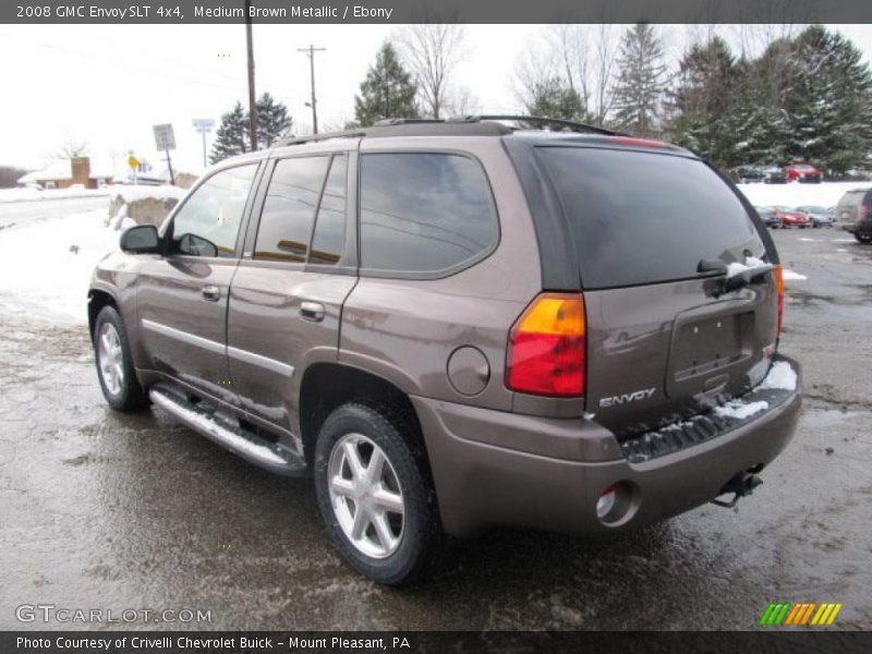 Medium Brown Metallic / Ebony 2008 GMC Envoy SLT 4x4