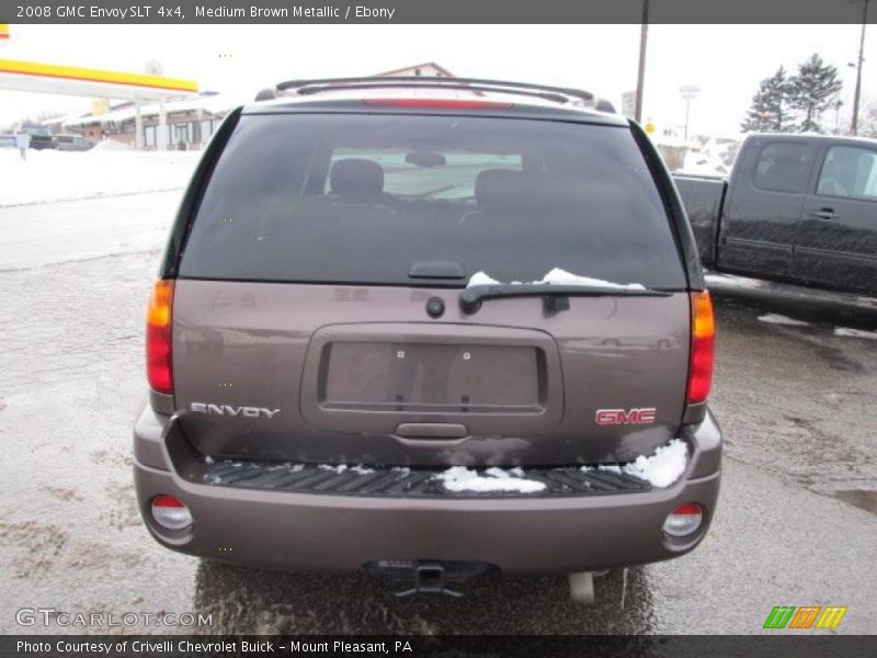 Medium Brown Metallic / Ebony 2008 GMC Envoy SLT 4x4
