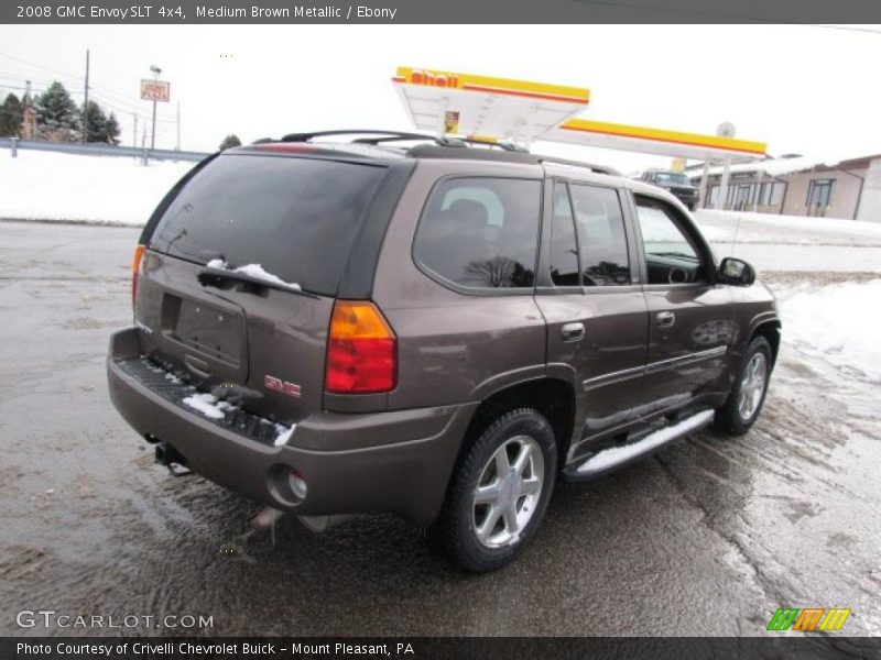 Medium Brown Metallic / Ebony 2008 GMC Envoy SLT 4x4
