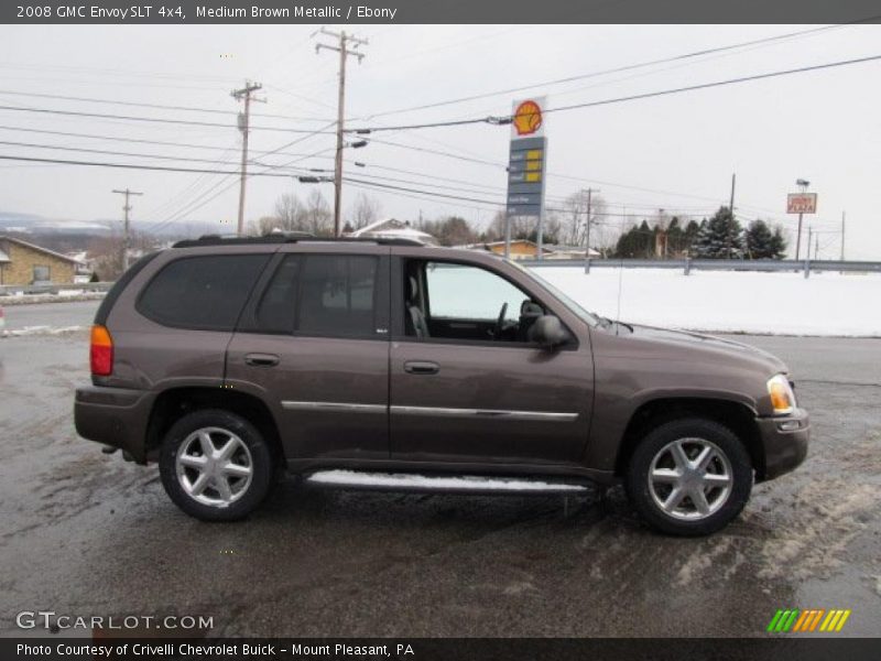 Medium Brown Metallic / Ebony 2008 GMC Envoy SLT 4x4