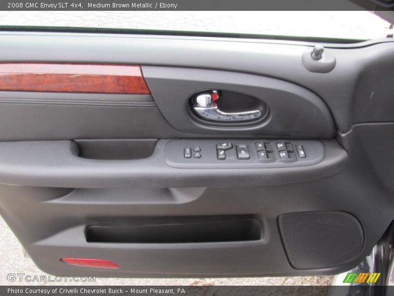 Medium Brown Metallic / Ebony 2008 GMC Envoy SLT 4x4
