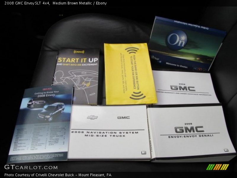 Medium Brown Metallic / Ebony 2008 GMC Envoy SLT 4x4