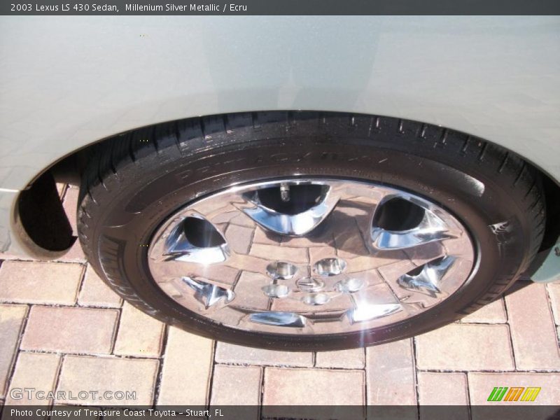 Millenium Silver Metallic / Ecru 2003 Lexus LS 430 Sedan
