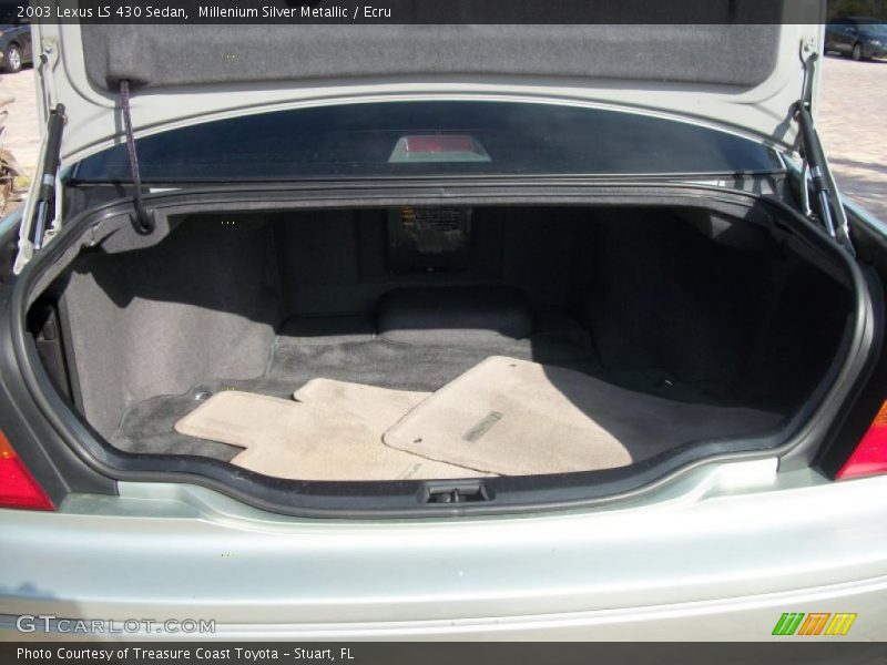Millenium Silver Metallic / Ecru 2003 Lexus LS 430 Sedan