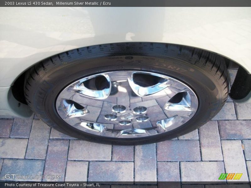 Millenium Silver Metallic / Ecru 2003 Lexus LS 430 Sedan