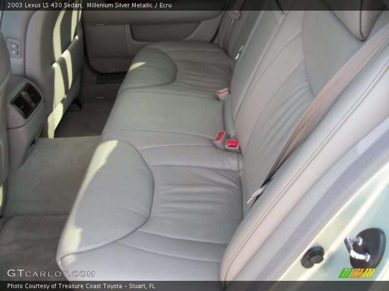 Millenium Silver Metallic / Ecru 2003 Lexus LS 430 Sedan