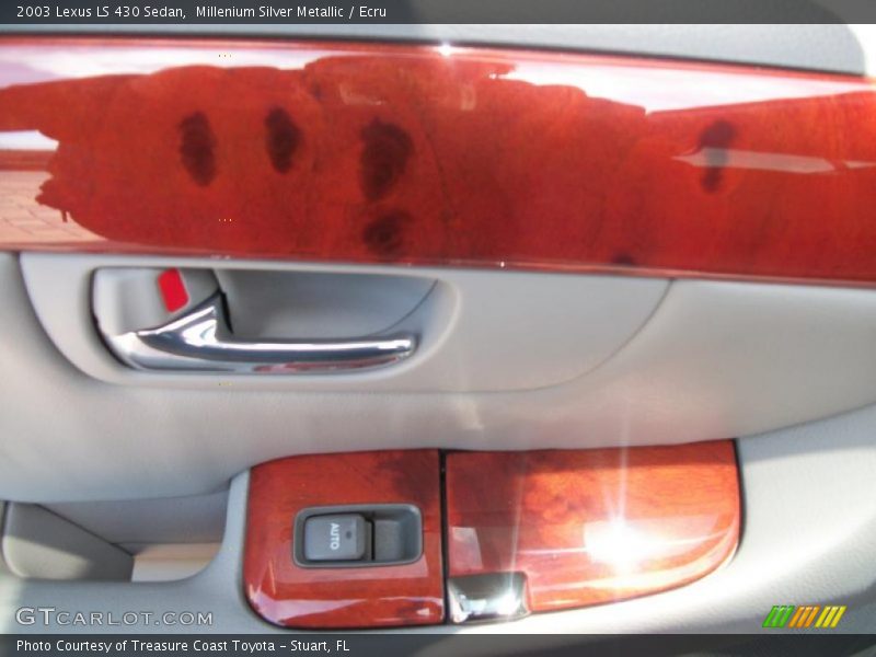 Millenium Silver Metallic / Ecru 2003 Lexus LS 430 Sedan