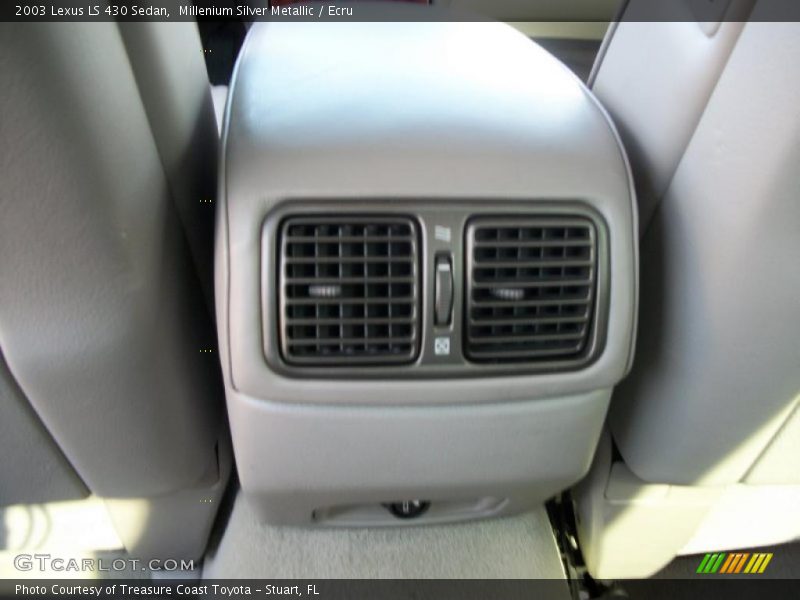 Millenium Silver Metallic / Ecru 2003 Lexus LS 430 Sedan