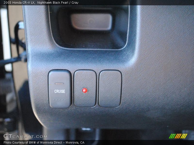 Nighthawk Black Pearl / Gray 2003 Honda CR-V LX