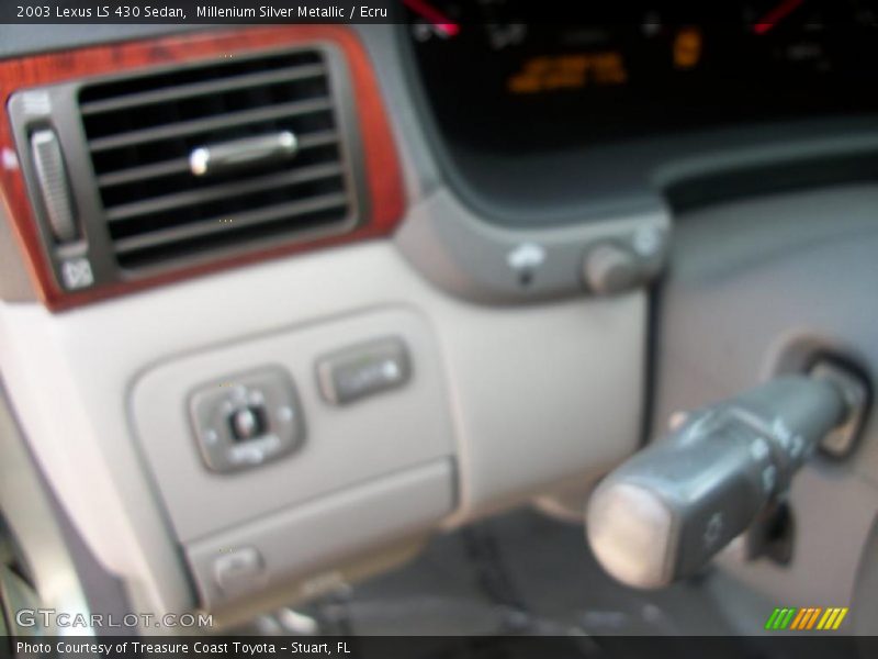Millenium Silver Metallic / Ecru 2003 Lexus LS 430 Sedan