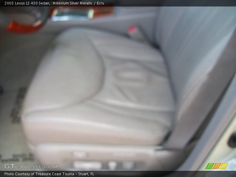 Millenium Silver Metallic / Ecru 2003 Lexus LS 430 Sedan