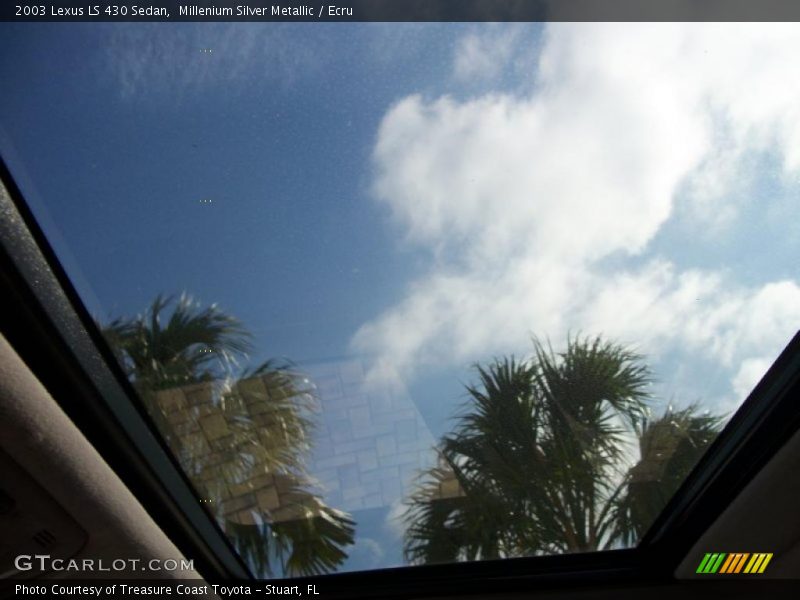 Millenium Silver Metallic / Ecru 2003 Lexus LS 430 Sedan