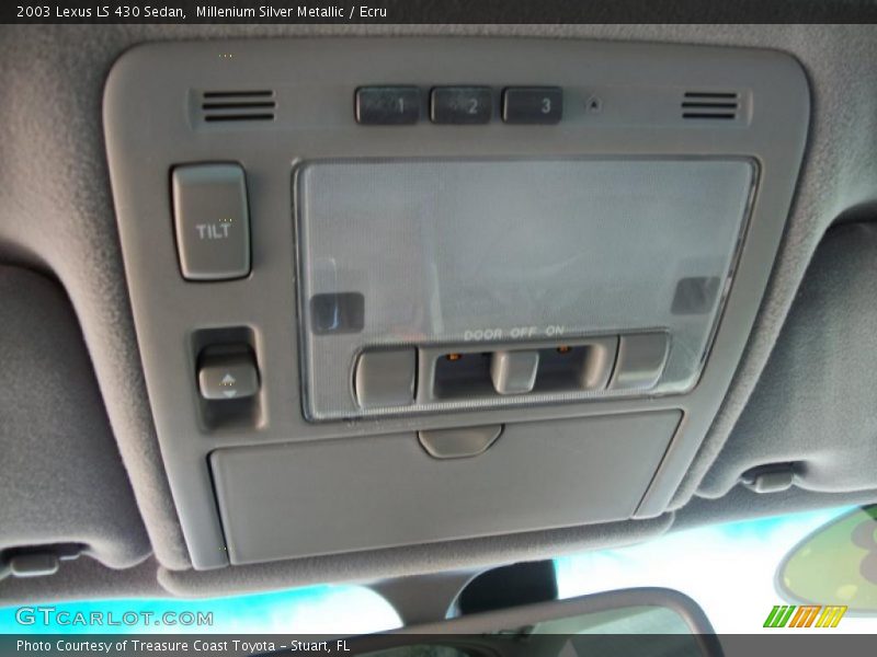 Millenium Silver Metallic / Ecru 2003 Lexus LS 430 Sedan