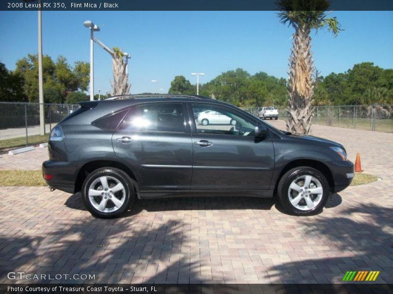 Flint Mica / Black 2008 Lexus RX 350