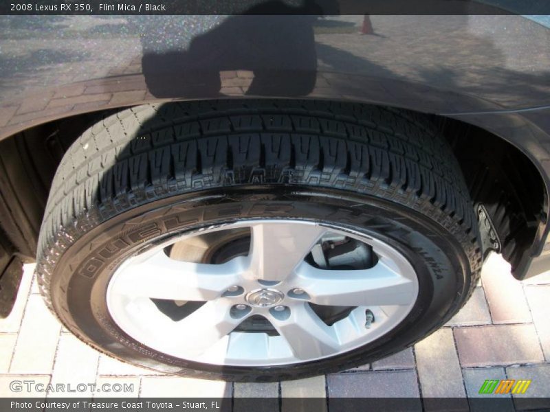 Flint Mica / Black 2008 Lexus RX 350
