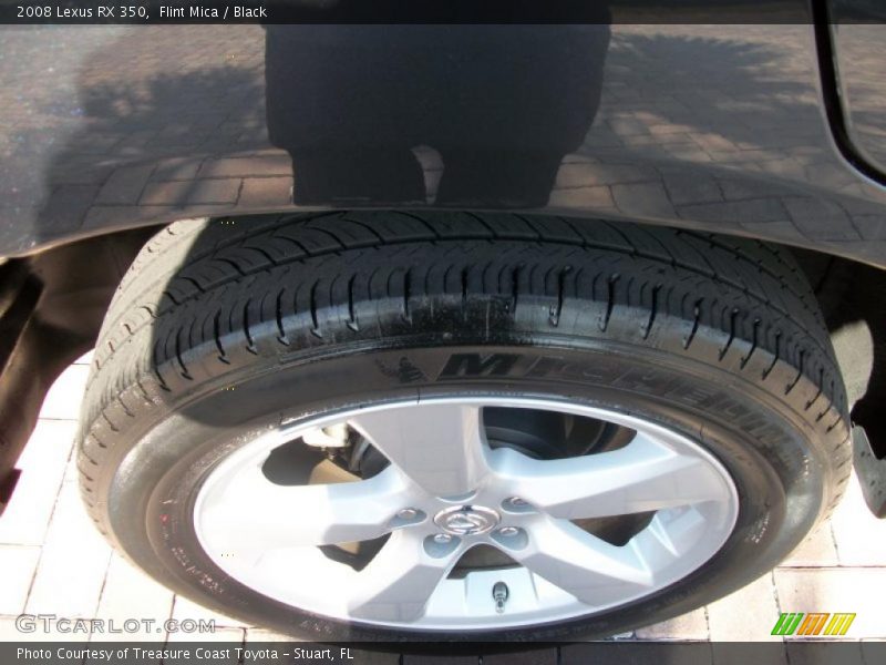 Flint Mica / Black 2008 Lexus RX 350