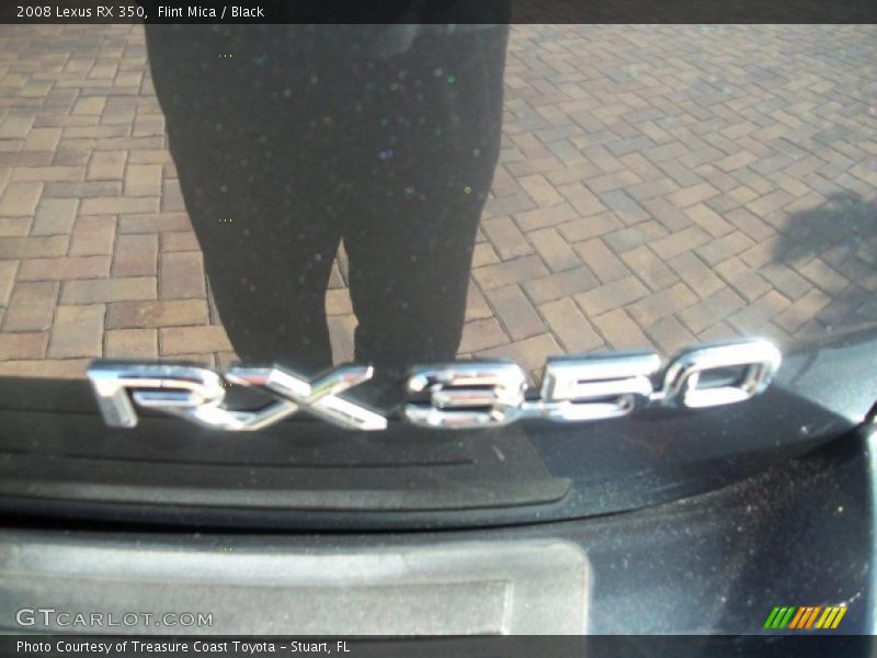 Flint Mica / Black 2008 Lexus RX 350