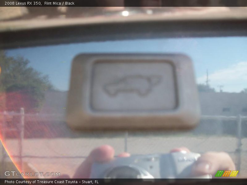 Flint Mica / Black 2008 Lexus RX 350