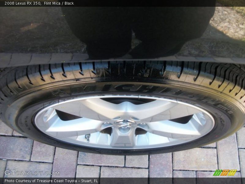 Flint Mica / Black 2008 Lexus RX 350