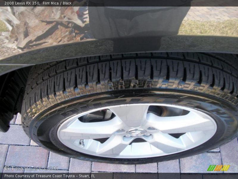 Flint Mica / Black 2008 Lexus RX 350