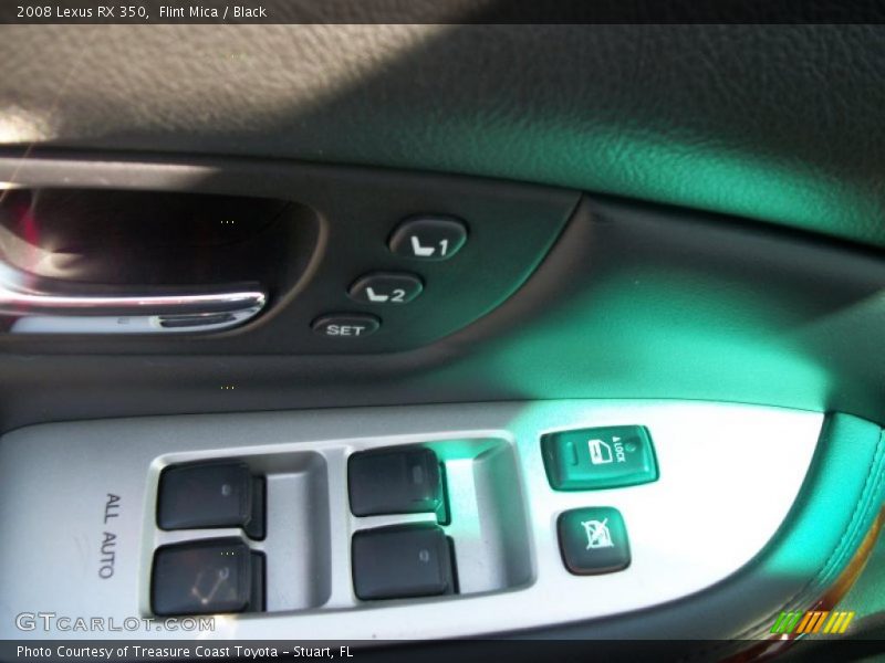 Flint Mica / Black 2008 Lexus RX 350